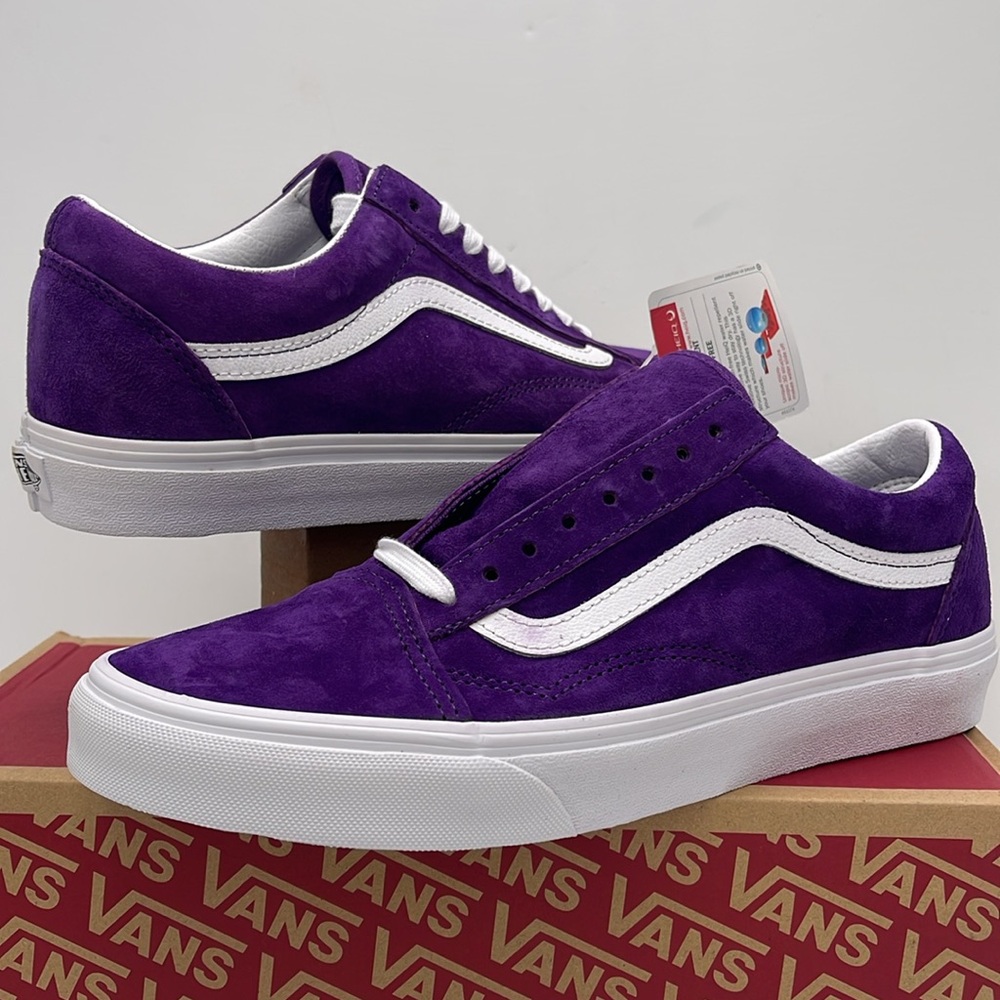 Vans Men's Purple Suede Sneakers Old Skool
Pig Suede Acai
VN0A4BW2BKE - Picture 9 of 16